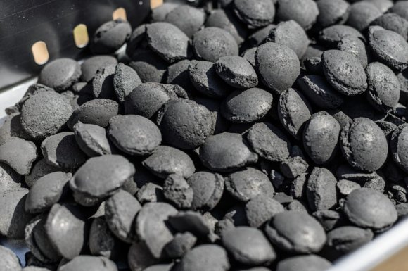 Livraison et utilisation du charbon boulet STARCITE Renaison