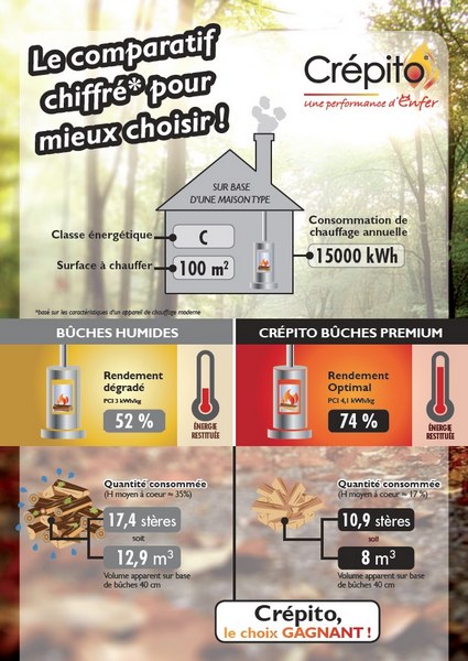 Les bûches de bois premium, Renaison, PLASSE ENERGIES