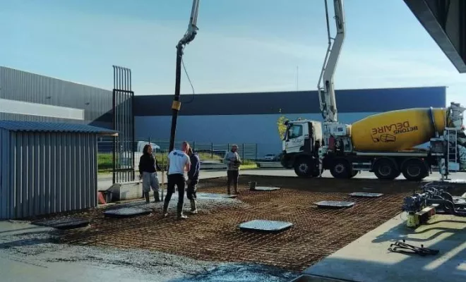 Agrandissement du dépôt de stockage, Renaison, PLASSE ENERGIES