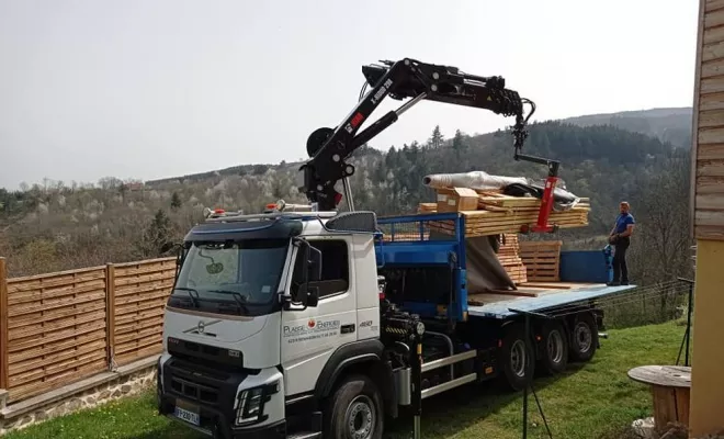 Livraison matériaux de construction à Roanne, Renaison, PLASSE ENERGIES