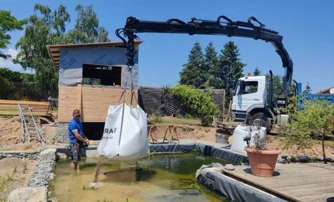 Livraison et de transport de matériaux à Roanne, Renaison, PLASSE ENERGIES
